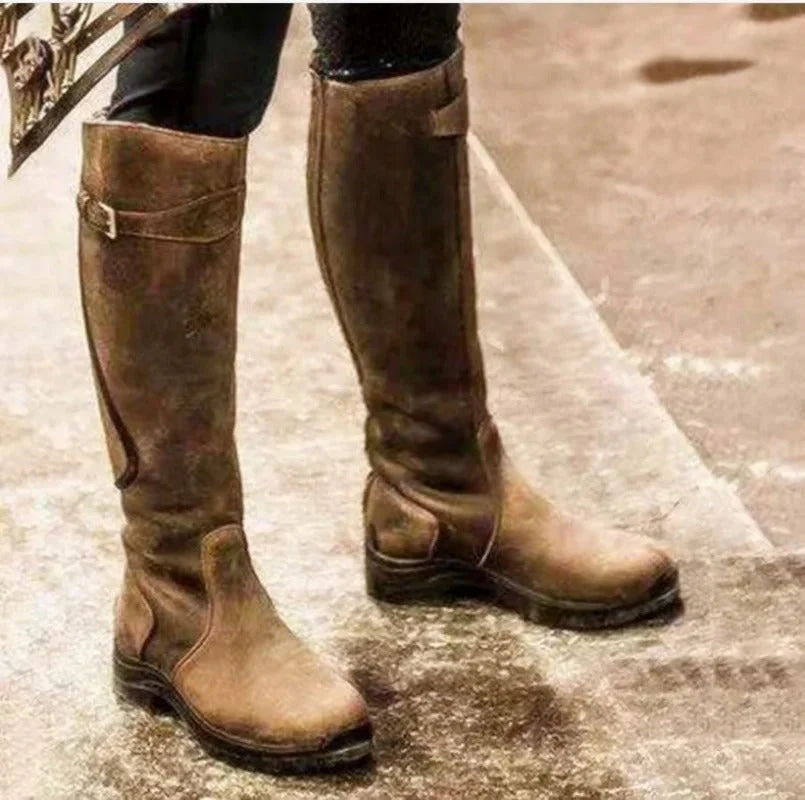 Jesienne buty jeździeckie