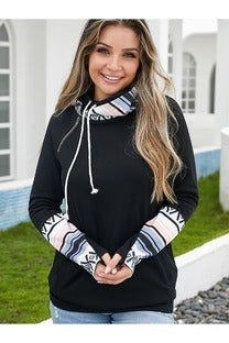 Bluza z kapturem Fall Horizon Patterned